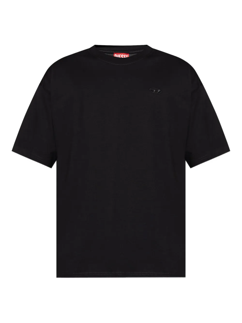 Футболка с вышитым логотипом DIESEL, черный
Футболка с вышитым логотипом DIESEL, черный