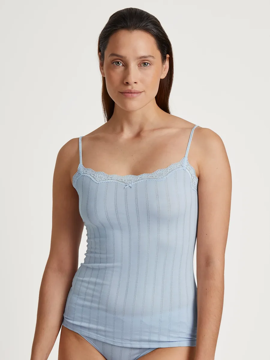 Майка CALIDA "Etude Toujours", топ на узких регулируемых атласных бретелях, цвет Arctic Ice
Майка CALIDA "Etude Toujours", топ на узких регулируемых атласных бретелях, цвет Arctic Ice