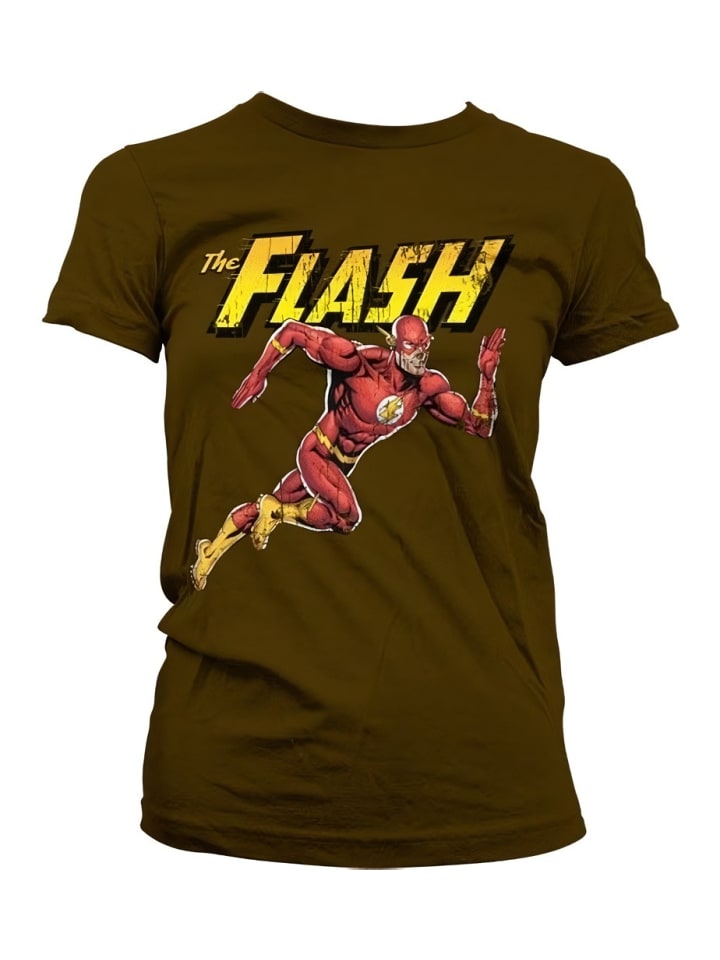 Коричневая рубашка DC Flash
Коричневая рубашка DC Flash
