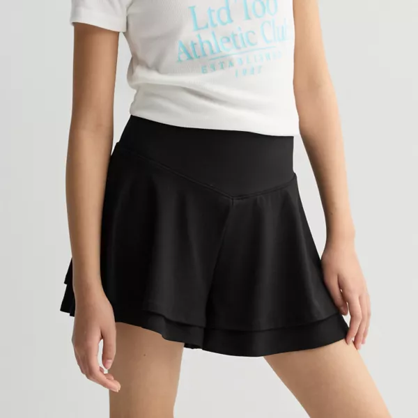 Шорты-клеш с резинкой на талии для девочек 7-16 лет Limited Too, черный
Шорты-клеш с резинкой на талии для девочек 7-16 лет Limited Too, черный