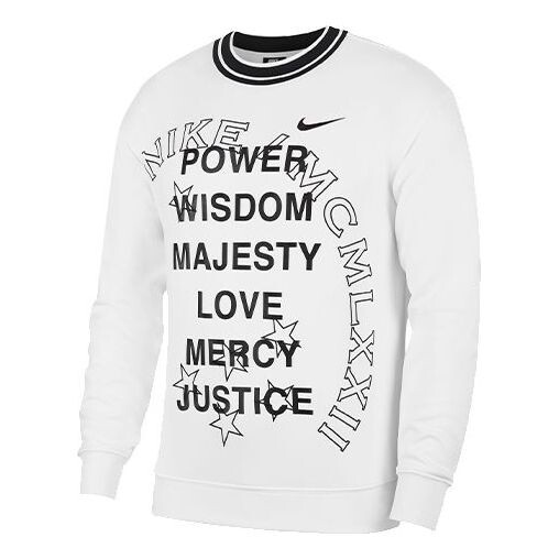 Толстовка Nike Alphabet Printing Casual Sports Round Neck Pullover White, белый
Толстовка Nike Alphabet Printing Casual Sports Round Neck Pullover White, белый