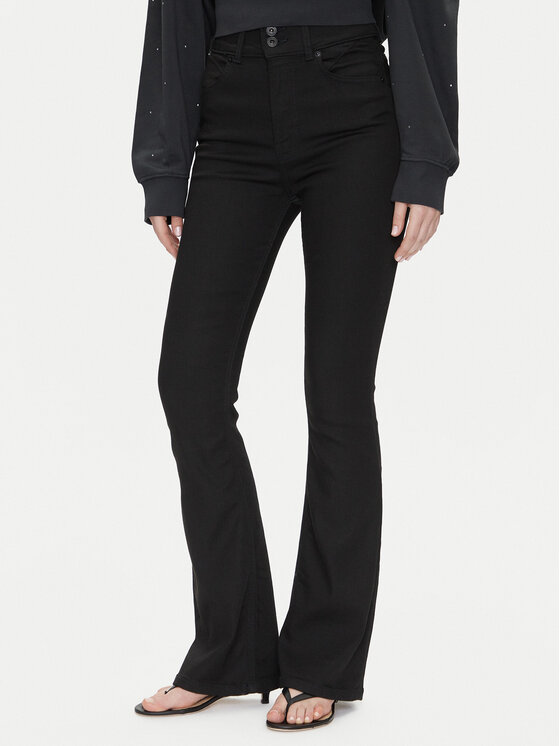 Джинсы клеш PL204905 Pepe Jeans, черный 
Джинсы клеш PL204905 Pepe Jeans, черный