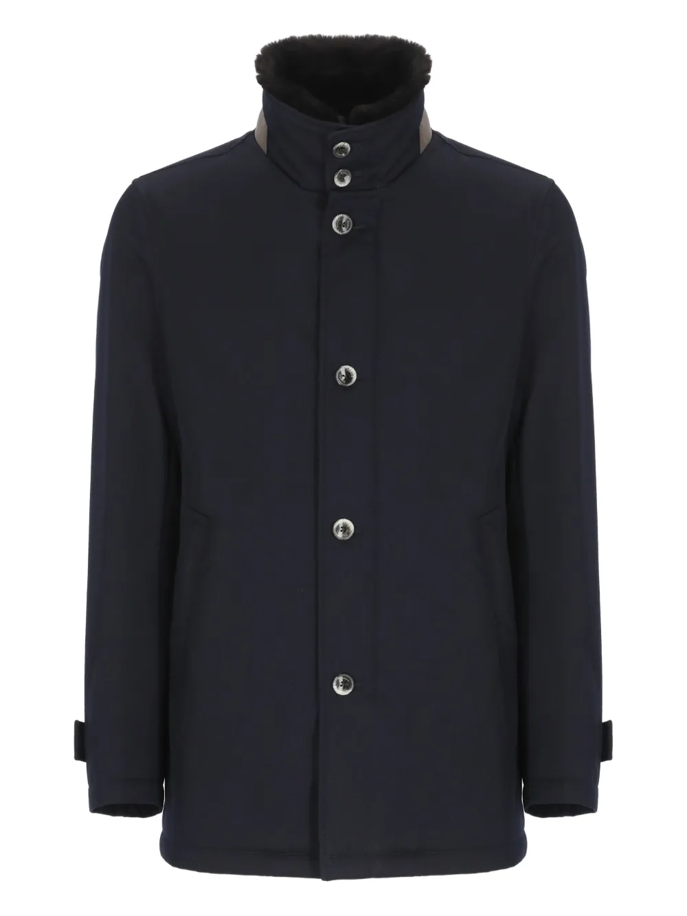 Пальто из чистой шерсти Herno, синий
Пальто из чистой шерсти Herno, синий
