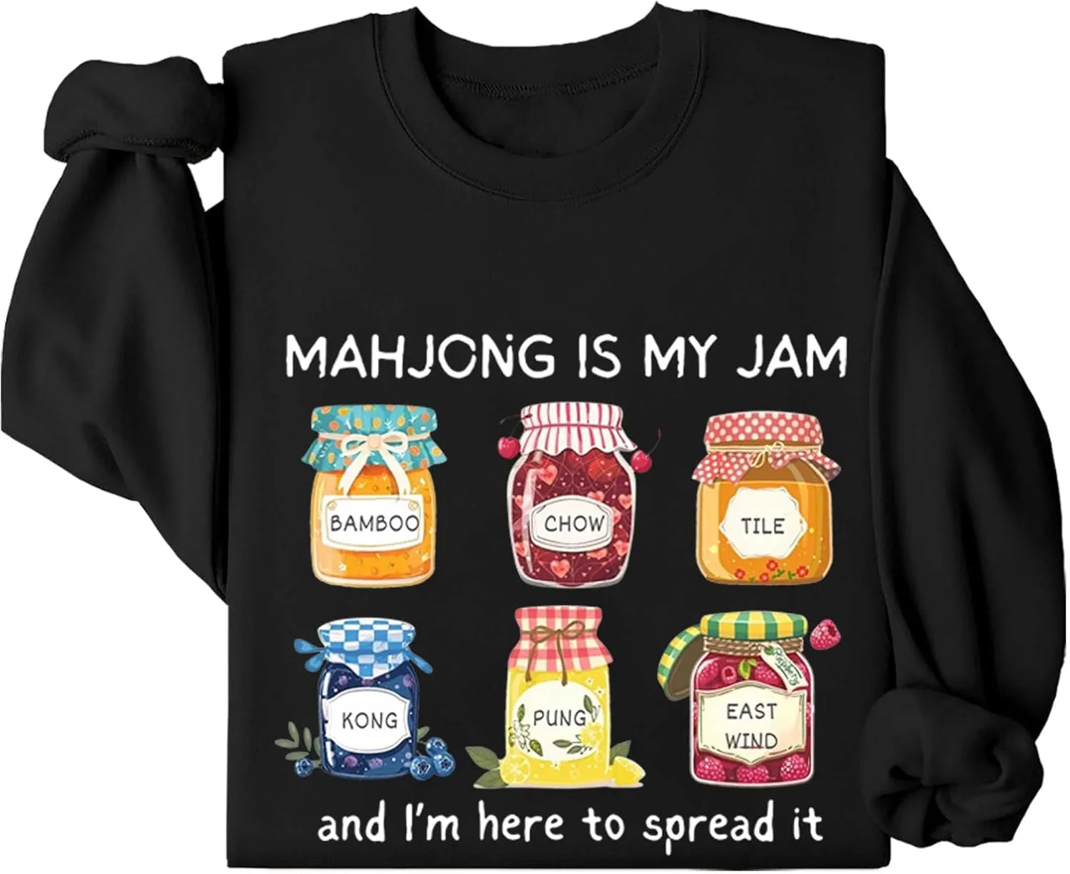 Толстовка с принтом Mahjong Is My Jam Kzggs
Толстовка с принтом Mahjong Is My Jam Kzggs