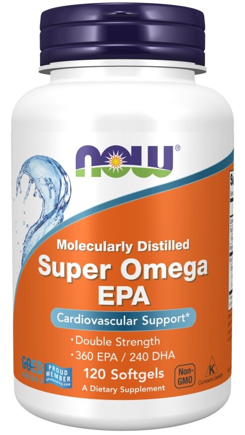 Диетическая добавка Now Foods, Super Omega EPA, 360 мг DHA, 120 капсул
Диетическая добавка Now Foods, Super Omega EPA, 360 мг DHA, 120 капсул