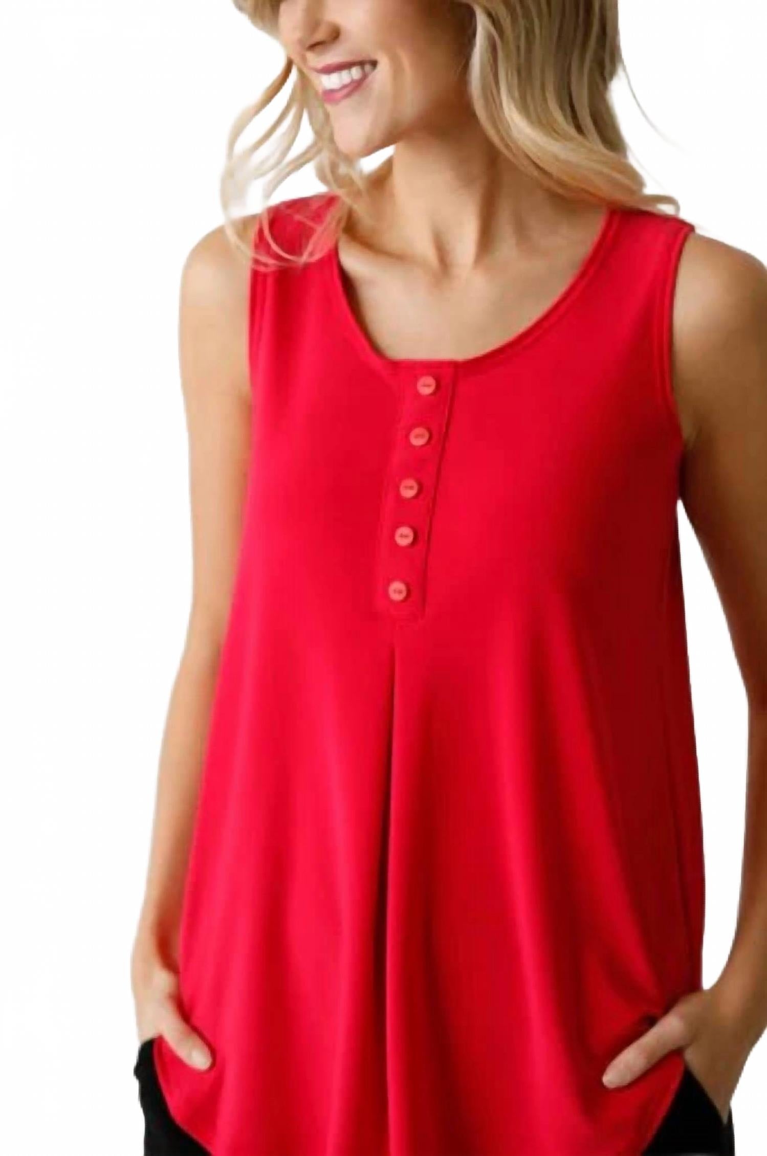 Безрукавка Diva Henley Tank в цвете «Арбуз» Sympli, Watermelon
Безрукавка Diva Henley Tank в цвете «Арбуз» Sympli, Watermelon