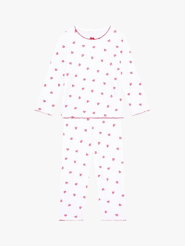 Детский комплект пижамы с длинным рукавом и принтом в виде сердечек Rosa & Blue, White
Детский комплект пижамы с длинным рукавом и принтом в виде сердечек Rosa & Blue, White