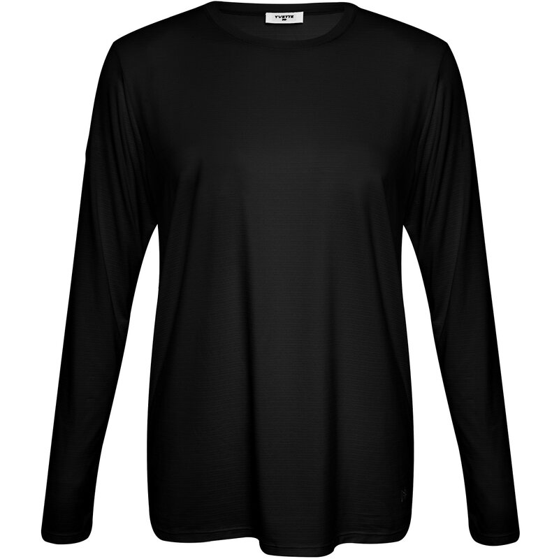 Рубашка с длинным рукавом Yvette, черный
Рубашка с длинным рукавом Yvette, черный