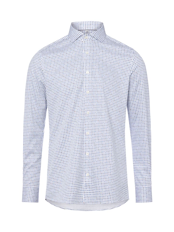 Рубашка белого и синего цвета OLYMP
Рубашка белого и синего цвета OLYMP