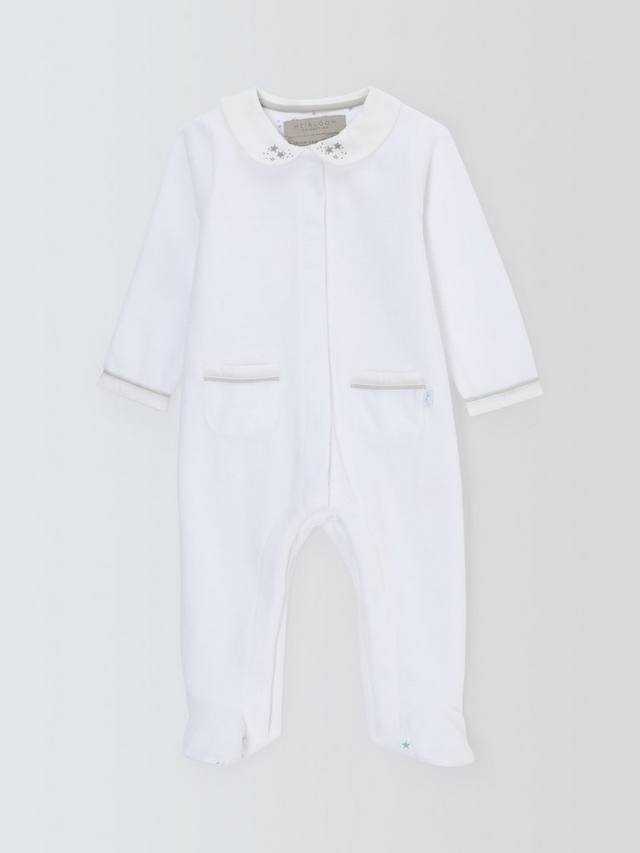 Детский велюровый комбинезон star sleepsuit John Lewis Heirloom Collection, белый
Детский велюровый комбинезон star sleepsuit John Lewis Heirloom Collection, белый