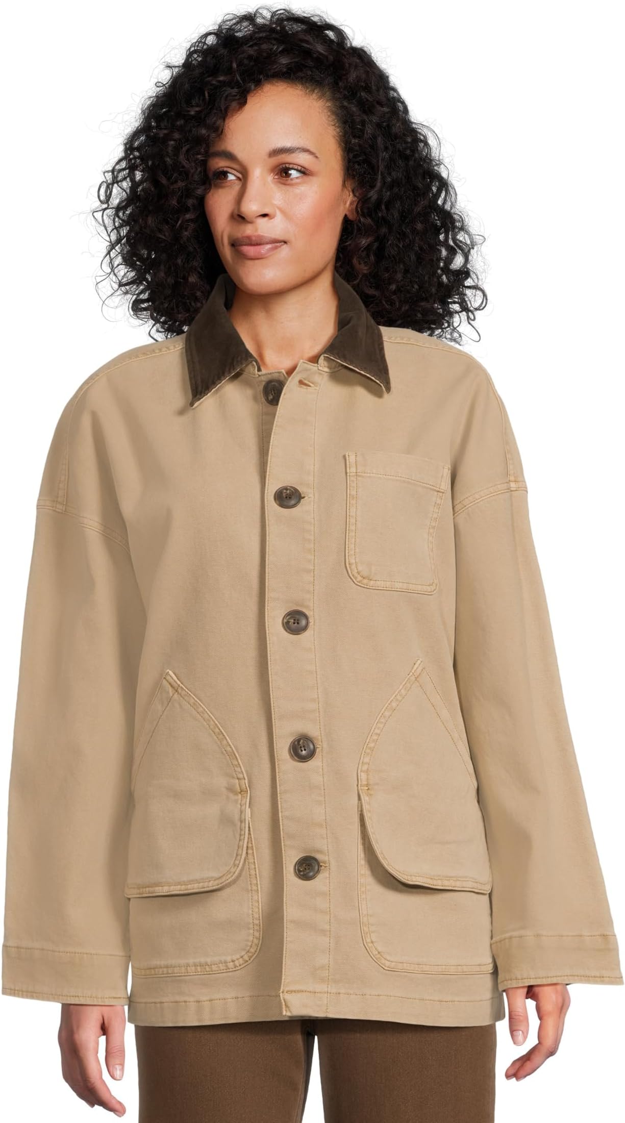 Женская куртка Barn из парусины с солнцезащитным эффектом Faherty, Sandy Khaki
Женская куртка Barn из парусины с солнцезащитным эффектом Faherty, Sandy Khaki