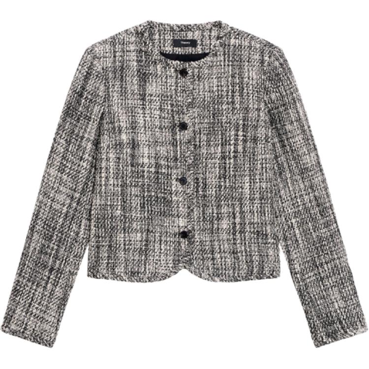 THEORY Женская куртка смешанного цвета черная, Mixed Black A0P
THEORY Женская куртка смешанного цвета черная, Mixed Black A0P