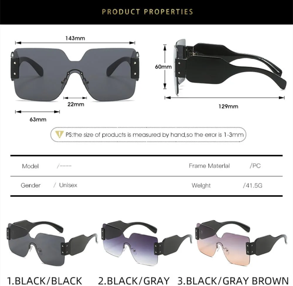 Модные квадратные солнцезащитные очки 2027 года для мужчин и женщин, без оправы, с градиентными линзами, стильная оправа, защита от УФ-излучения UV400 MTZJH, C4
Модные квадратные солнцезащитные очки 2027 года для мужчин и женщин, без оправы, с градиентными линзами, стильная оправа, защита от УФ-излучения UV400 MTZJH, C4