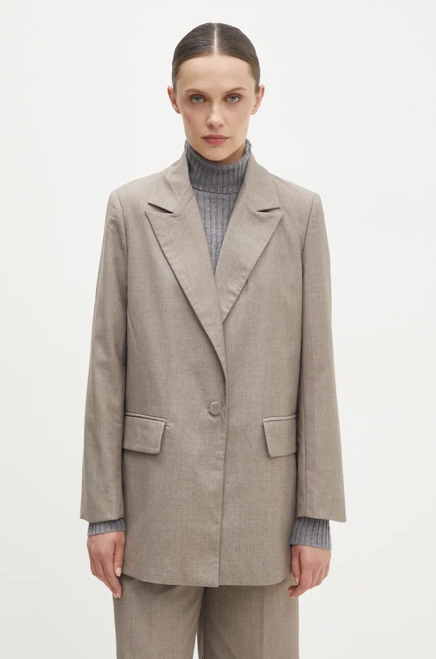 Пиджак Answear Lab, бежевый
Пиджак Answear Lab, бежевый