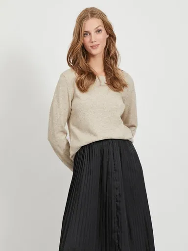 Свитер Vila с круглым вырезом "VIRIL O-NECK L/S KNIT TOP - NOOS", цвет Natural Melange
Свитер Vila с круглым вырезом "VIRIL O-NECK L/S KNIT TOP - NOOS", цвет Natural Melange