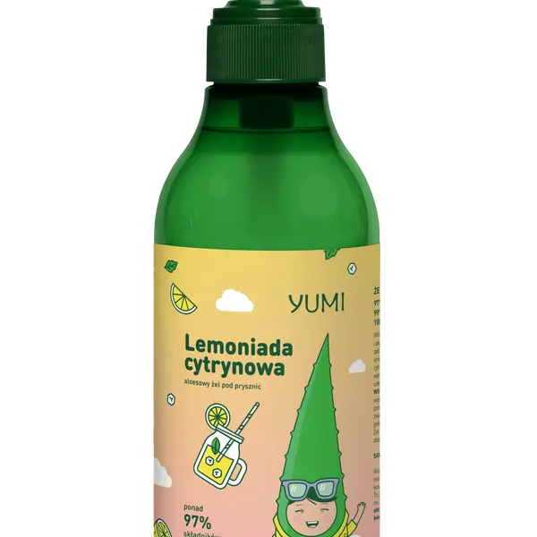 Гель для душа Алоэ с ароматом лимонада, 400 мл Yumi Lemoniada cytrynowa
Гель для душа Алоэ с ароматом лимонада, 400 мл Yumi Lemoniada cytrynowa