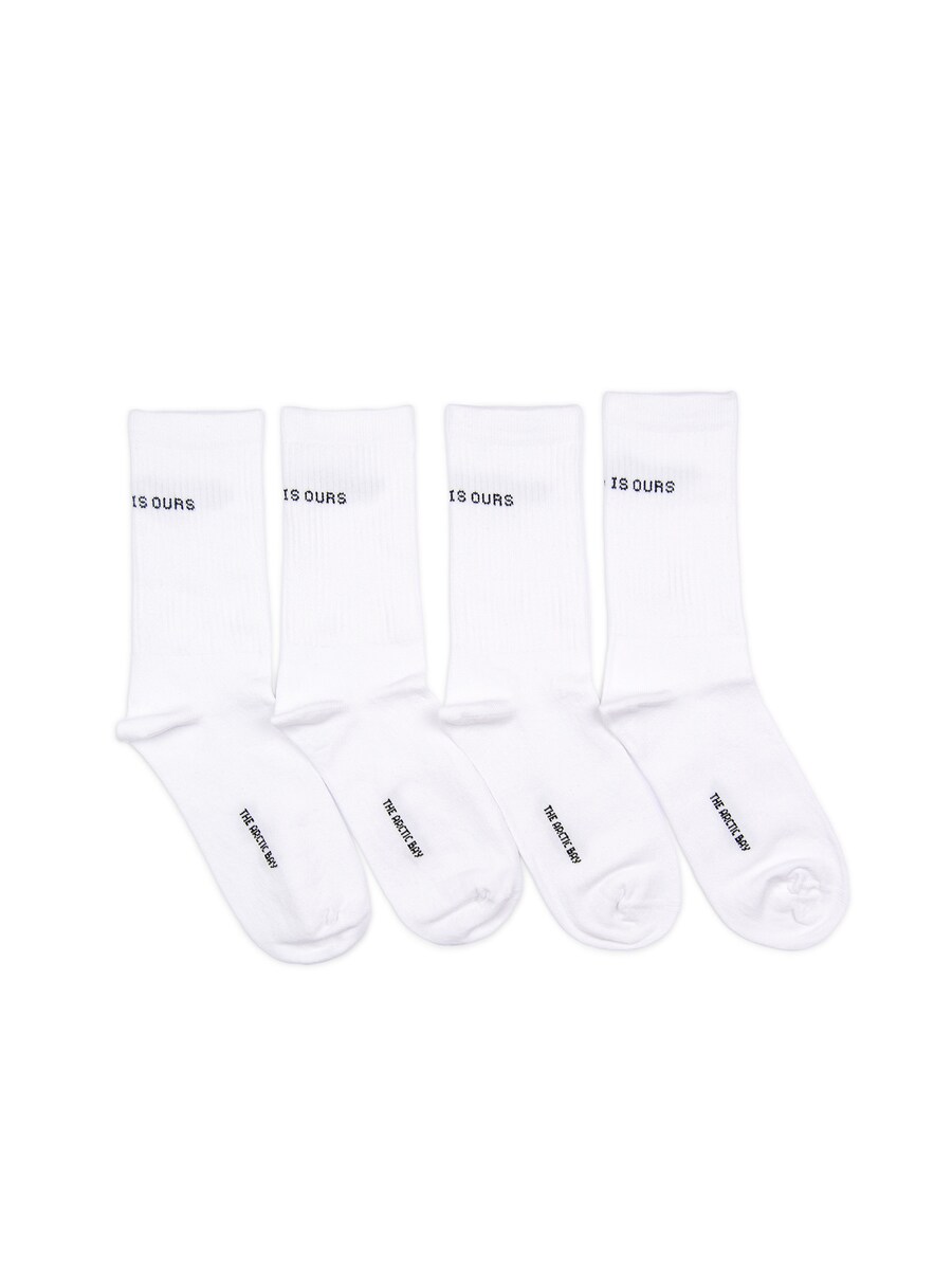 Носки The Arctic Bay WORLD IS EDITION Gift box 4 Pack Unisex, белый
Носки The Arctic Bay WORLD IS EDITION Gift box 4 Pack Unisex, белый