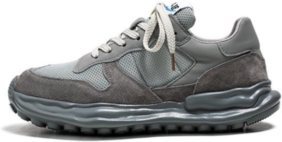 Мужские кроссовки с протекторной подошвой, массивная платформа, кроссовки типа «папа» с увеличением роста, дышащая сетка и полиуретановые прогулочные туфли для мужчин в зеленом, белом и сером цветах Azttoztto
Мужские кроссовки с протекторной подошвой, массивная платформа, кроссовки типа «папа» с увеличением роста, дышащая сетка и полиуретановые прогулочные туфли для мужчин в зеленом, белом и сером цветах Azttoztto