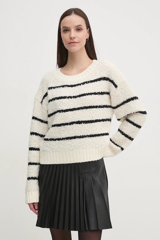 Свитер с добавлением шерсти Oui, бежевый
Свитер с добавлением шерсти Oui, бежевый