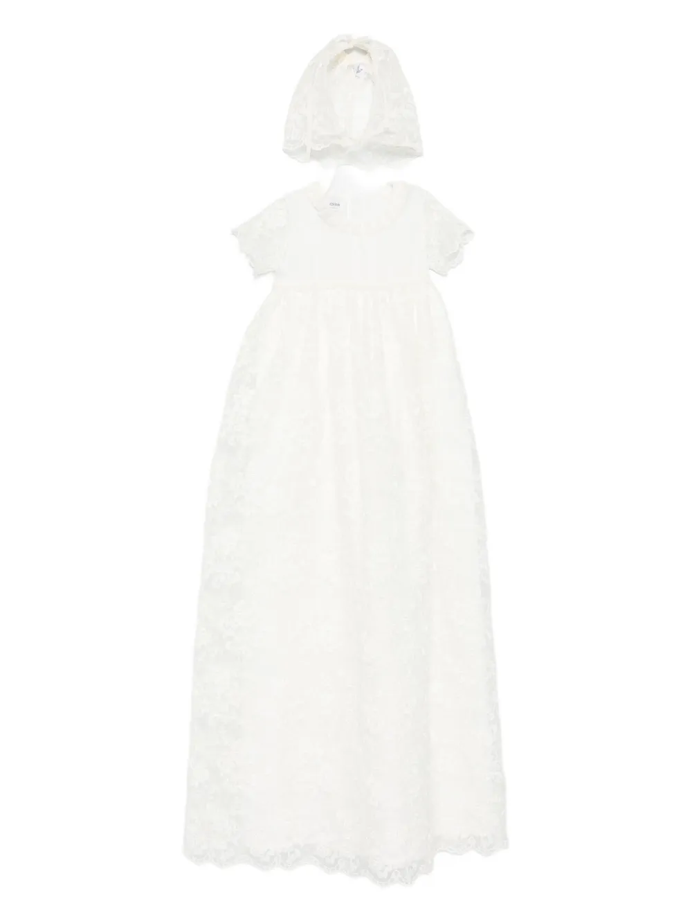 Платье с оборками из кружева JESURUM BABY, белый
Платье с оборками из кружева JESURUM BABY, белый