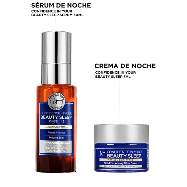 Ночной антивозрастной уход Your Beauty Sleep Essentials It Cosmetics, 1 UD
Ночной антивозрастной уход Your Beauty Sleep Essentials It Cosmetics, 1 UD