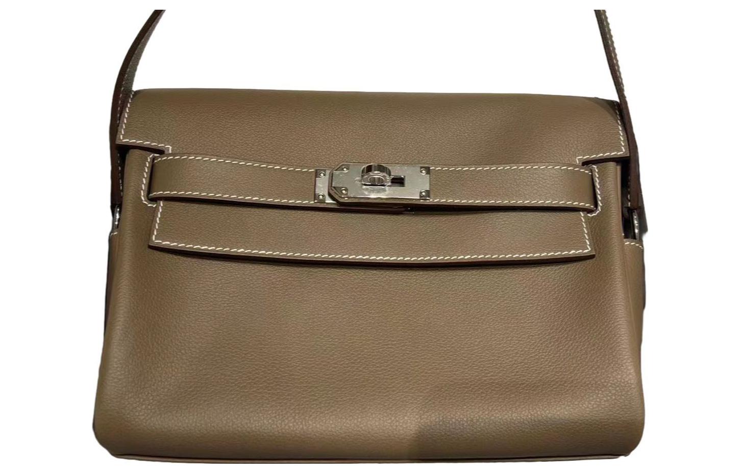 HERMES Кожаная сумка через плечо унисекс малого размера
HERMES Кожаная сумка через плечо унисекс малого размера