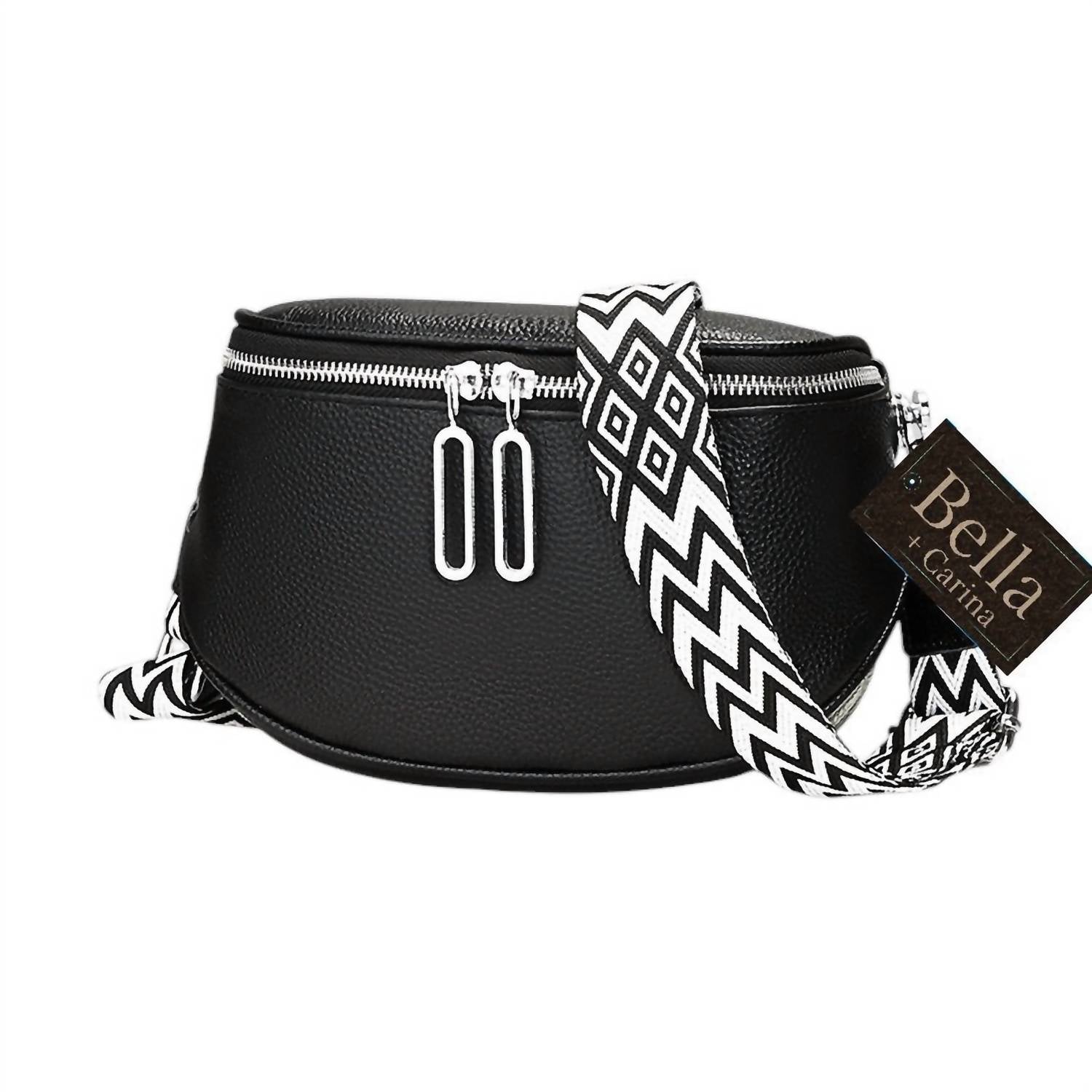 Bella + Carina Женская сумка через плечо, черная
Bella + Carina Женская сумка через плечо, черная