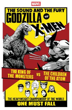 Godzilla vs X Men #1 Lee Garbett Versus Var (Marvel Comics Entertainment)
Godzilla vs X Men #1 Lee Garbett Versus Var (Marvel Comics Entertainment)