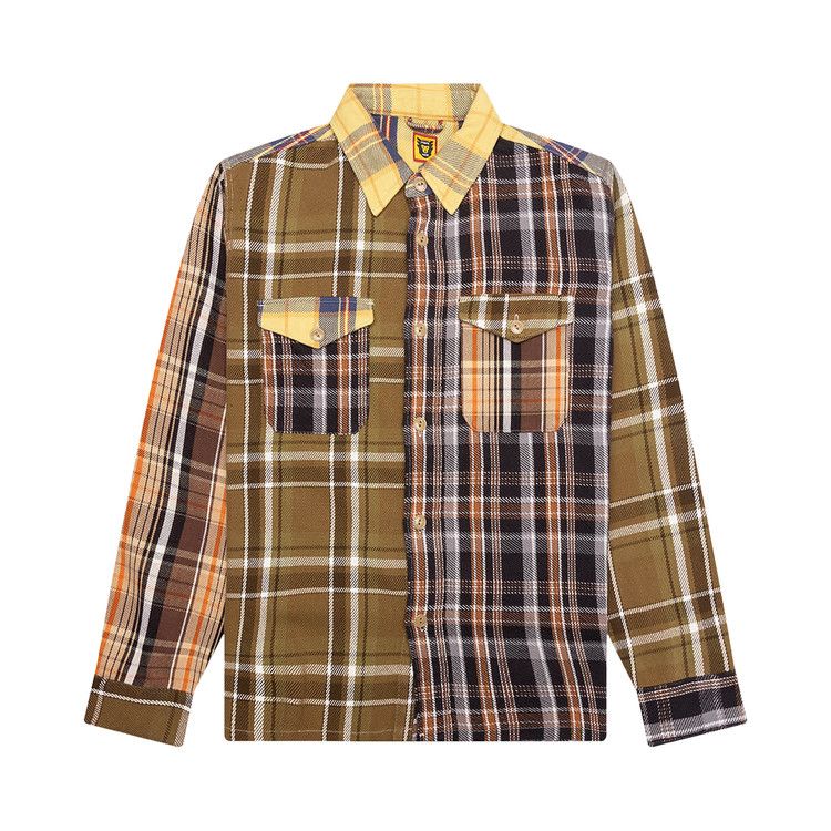 Рубашка Human Made Crazy Check Long-Sleeve Shirt, Yellow
Рубашка Human Made Crazy Check Long-Sleeve Shirt, Yellow