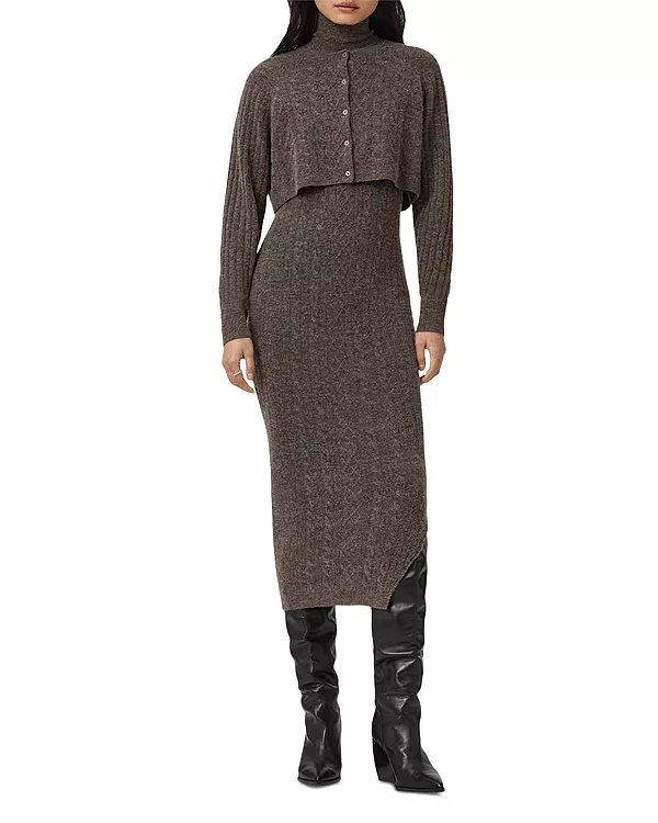 Платье Сабины Allsaints, коричневый
Платье Сабины Allsaints, коричневый