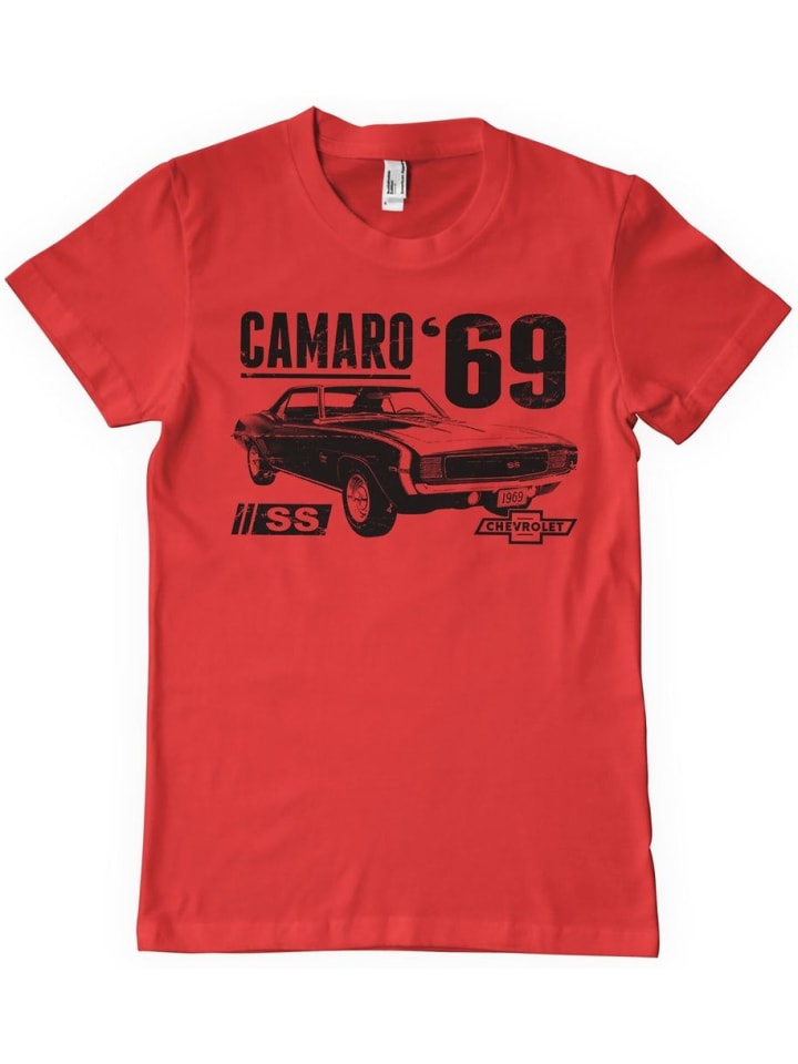 Футболка Ss 1969 T-Shirt Camaro, красный
Футболка Ss 1969 T-Shirt Camaro, красный