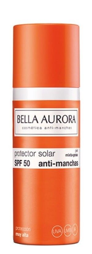 Bella Aurora SPF50+ защитный крем с фильтром, 50 ml
Bella Aurora SPF50+ защитный крем с фильтром, 50 ml