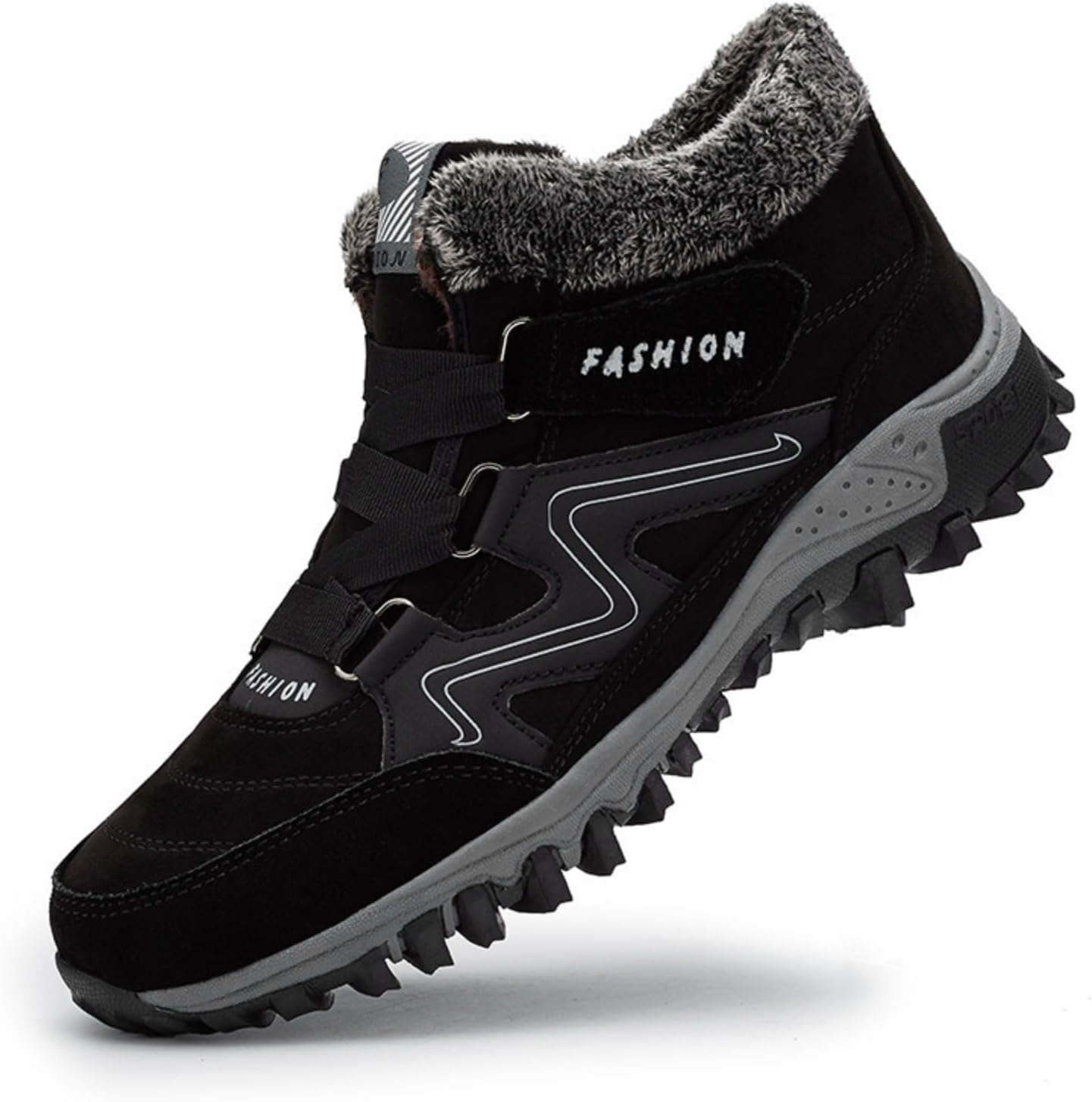 Зимние сапоги Azttoztto для женщин с утепленной платформой и искусственным мехом, нескользящая подошва из резины, универсальная обувь для улицы, белый/черный
Зимние сапоги Azttoztto для женщин с утепленной платформой и искусственным мехом, нескользящая подошва из резины, универсальная обувь для улицы, белый/черный