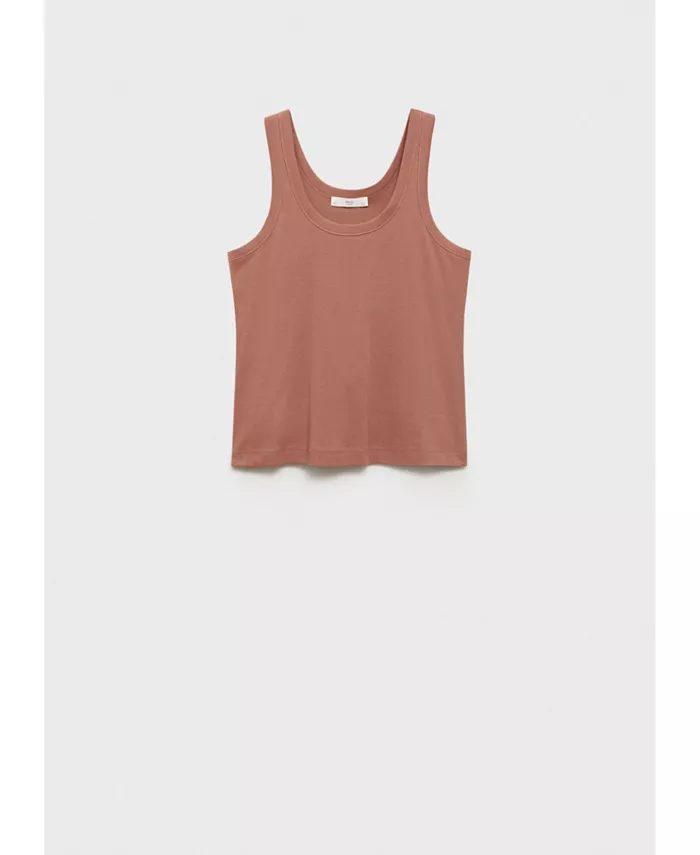 Женский хлопковый топ на бретелях MANGO, розовый
Женский хлопковый топ на бретелях MANGO, розовый