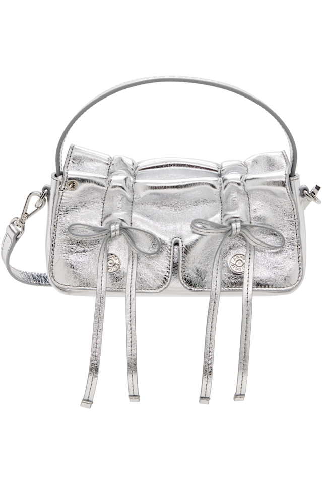 Сумка с множеством карманов Acne Studios, серебро
Сумка с множеством карманов Acne Studios, серебро