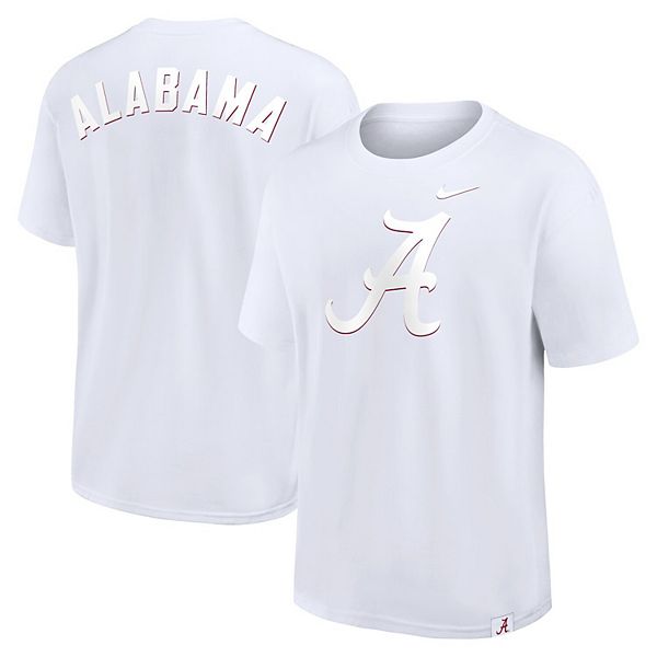 Мужская белая футболка Alabama Crimson Tide 2-Hit Statement Max90 Nike
Мужская белая футболка Alabama Crimson Tide 2-Hit Statement Max90 Nike