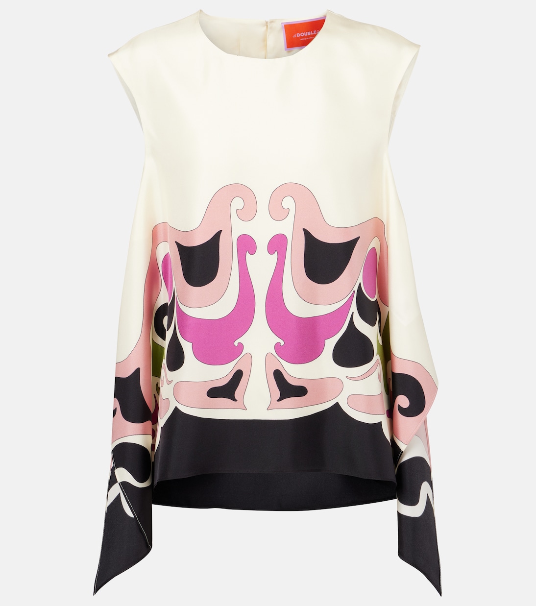Топ из печатного шелкового твила San Carlo La DoubleJ, Phoenix Placée
Топ из печатного шелкового твила San Carlo La DoubleJ, Phoenix Placée