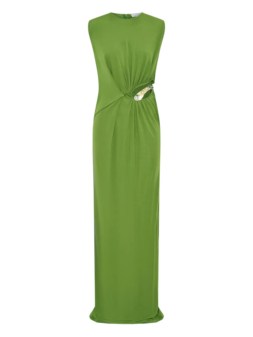 Платье макси с вырезами, завернутым в ткань Christopher Esber, зеленый
Платье макси с вырезами, завернутым в ткань Christopher Esber, зеленый