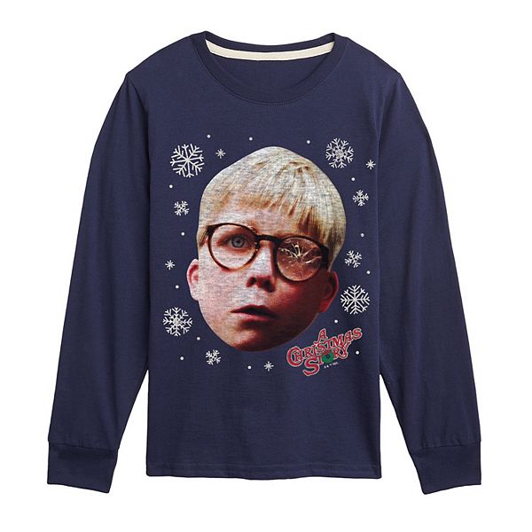 Футболка с длинным рукавом Boys 8-20 a christmas story ralphie portrait Licensed Character, Navy
Футболка с длинным рукавом Boys 8-20 a christmas story ralphie portrait Licensed Character, Navy