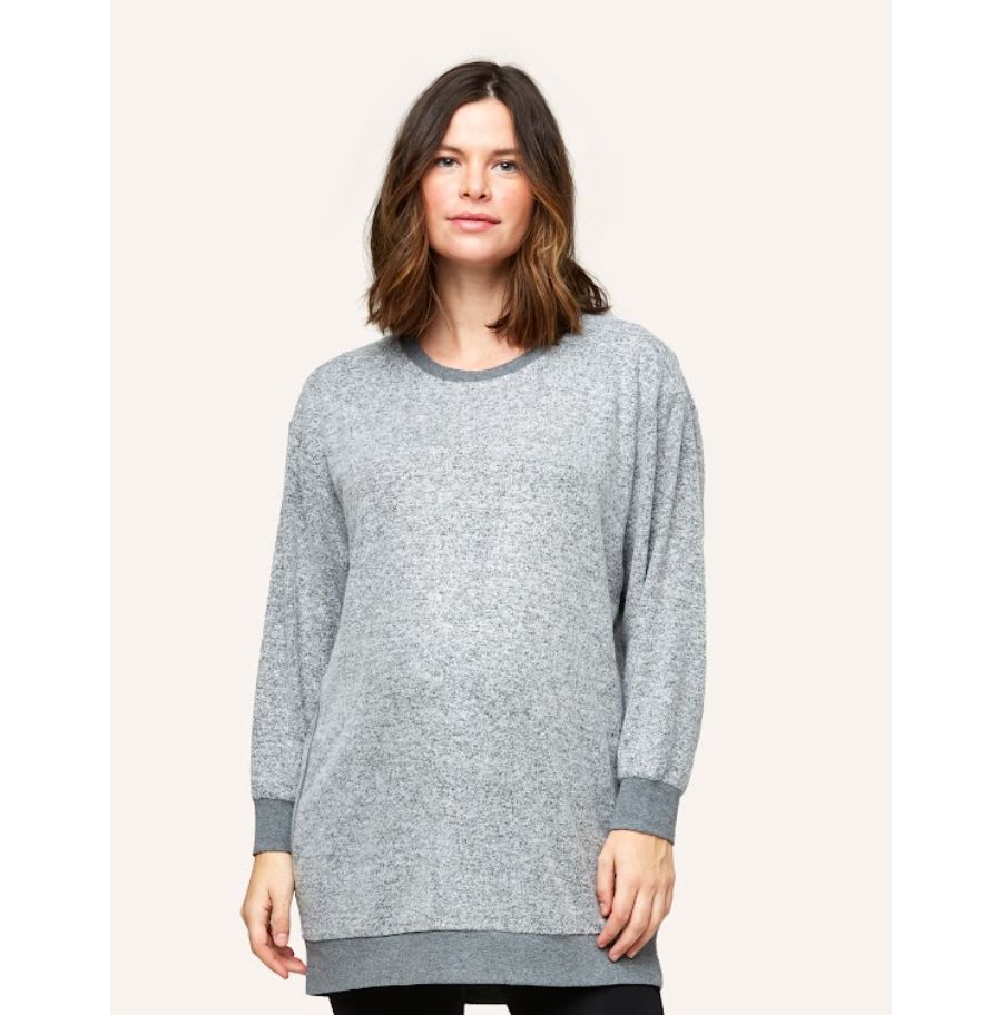 Толстовка с капюшоном для беременных и кормящих мам NOM Maternity, Grey
Толстовка с капюшоном для беременных и кормящих мам NOM Maternity, Grey