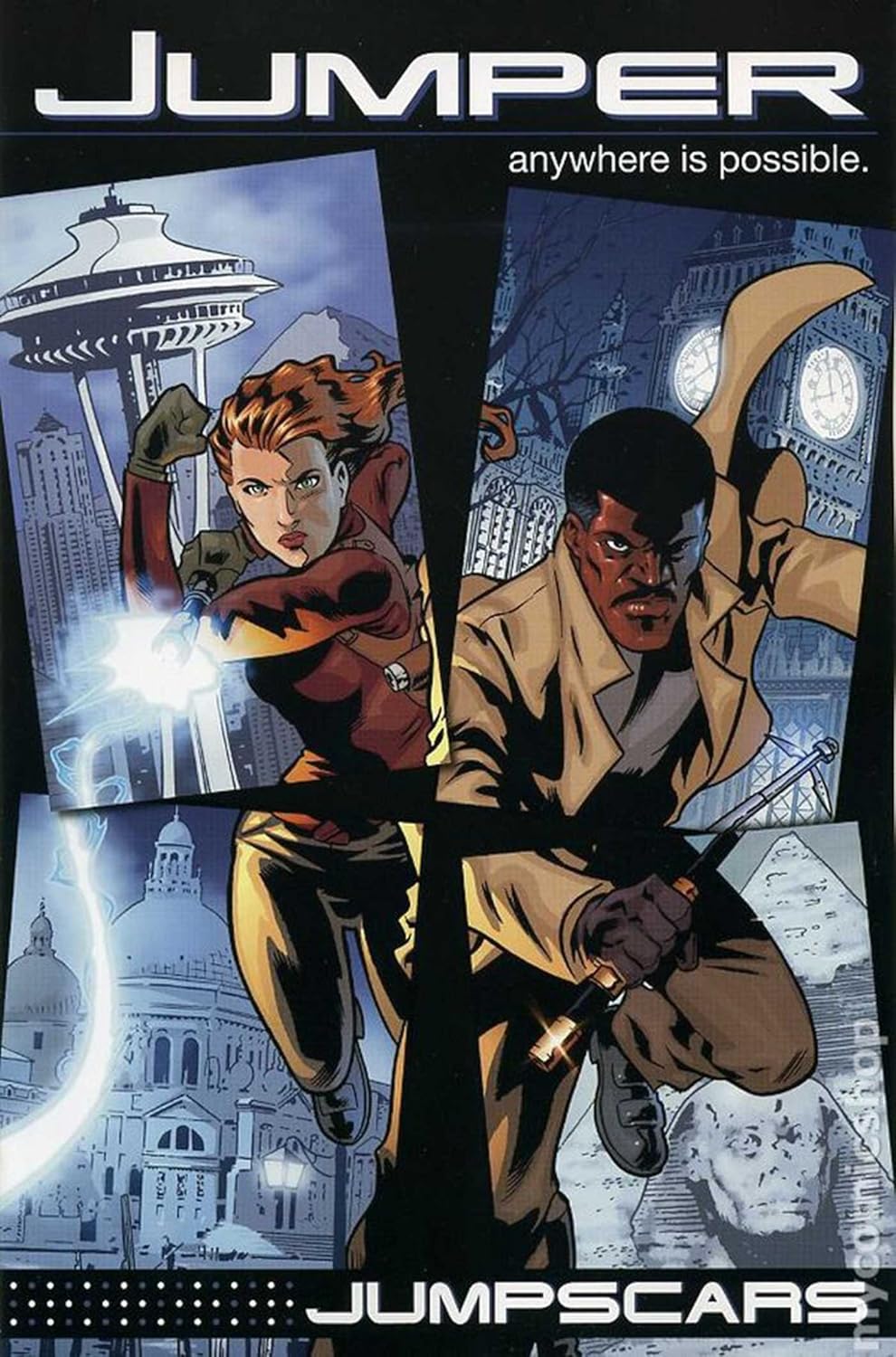 Jumper: Jumpscars - The Official Prequel to the Film (Jumper) (Oni Press)
Jumper: Jumpscars - The Official Prequel to the Film (Jumper) (Oni Press)