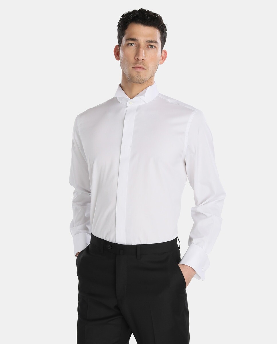 Emidio Tucci классическая однотонная белая мужская рубашка Emidio Tucci, белый
Emidio Tucci классическая однотонная белая мужская рубашка Emidio Tucci, белый