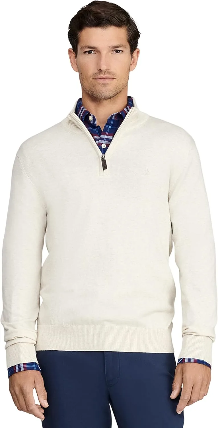 IZOD Мужская Премиум Эссеншиалс Свитер с Застежкой на Четверть
IZOD Мужская Премиум Эссеншиалс Свитер с Застежкой на Четверть