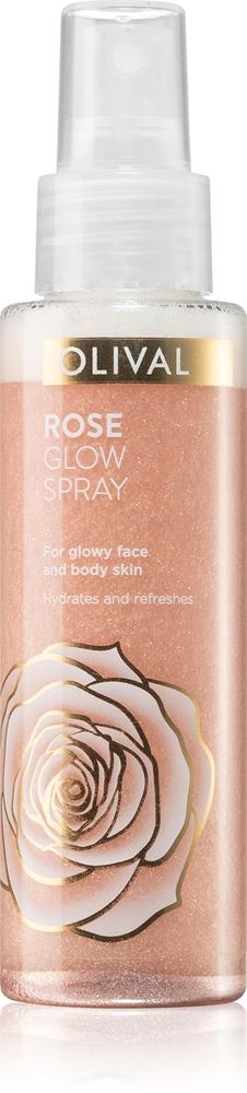 Спрей для лица и тела Rose Glow с блестками Olival, 100 мл
Спрей для лица и тела Rose Glow с блестками Olival, 100 мл