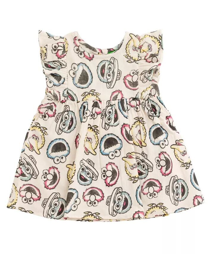 Одинаковые комплекты одежды из хлопковой марли для маленьких девочек, комплект из платья, комбинезона и шорт для новорожденных до (для новорожденных — 7–8 лет) Sesame Street, бежевый
Одинаковые комплекты одежды из хлопковой марли для маленьких девочек, комплект из платья, комбинезона и шорт для новорожденных до (для новорожденных — 7–8 лет) Sesame Street, бежевый