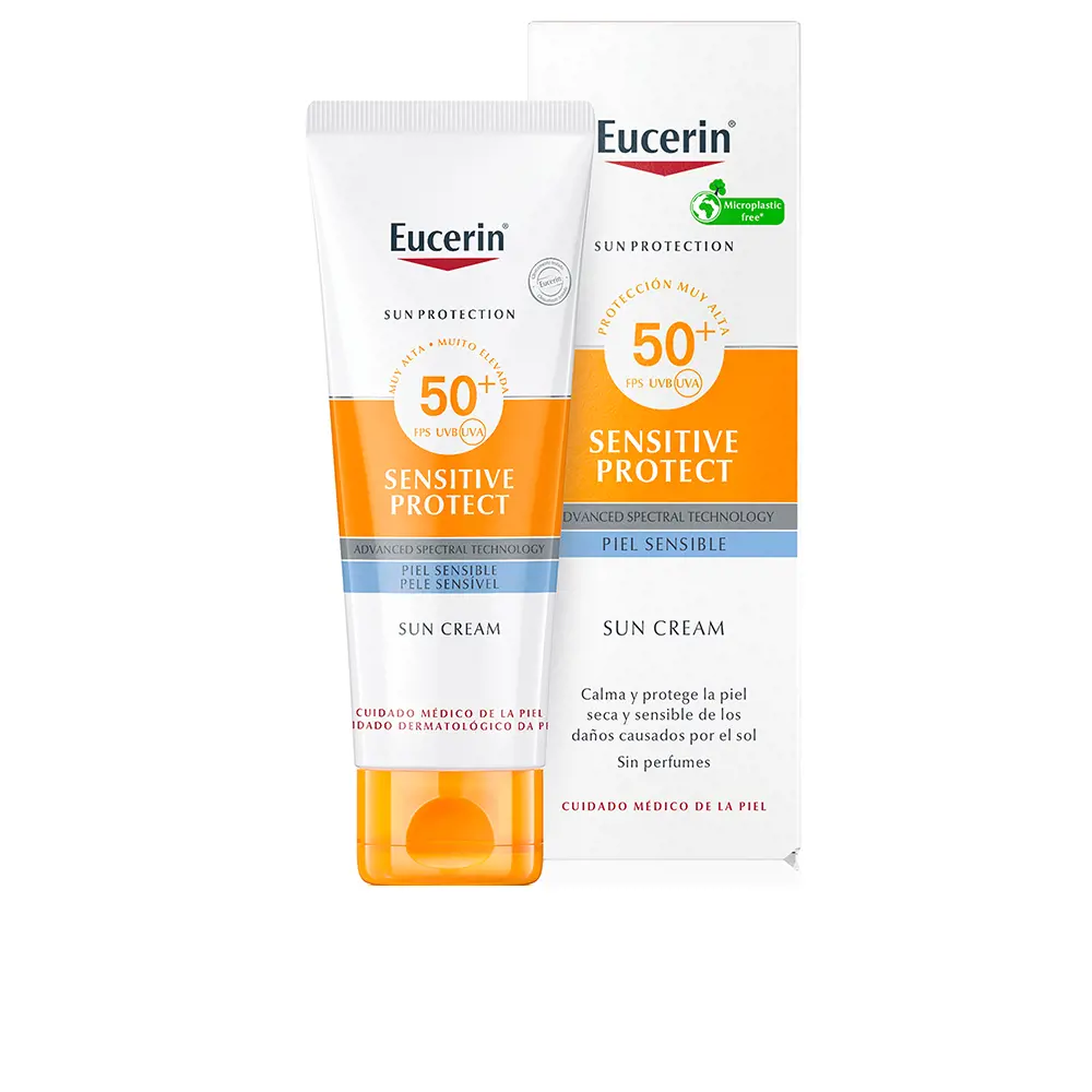 Солнцезащитный крем Sun Sensitive Protect Cream Dry Skin Spf50+ Eucerin, 50 мл
Солнцезащитный крем Sun Sensitive Protect Cream Dry Skin Spf50+ Eucerin, 50 мл