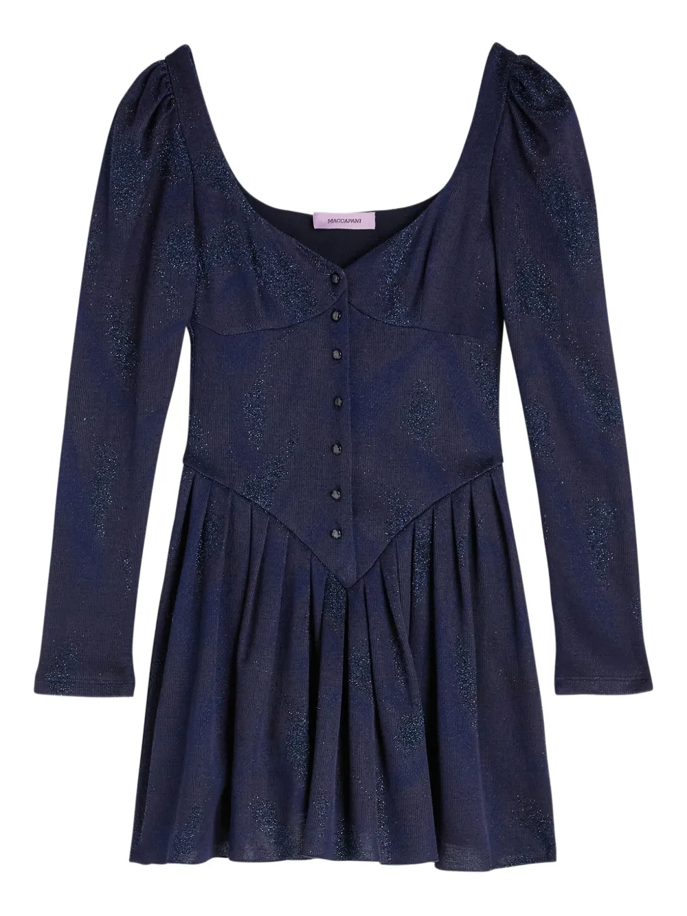 Платье-балерина со складками Maccapani, синий
Платье-балерина со складками Maccapani, синий