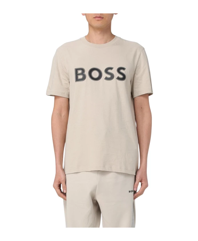 Футболка с логотипом Hugo, бежевый
Футболка с логотипом Hugo, бежевый