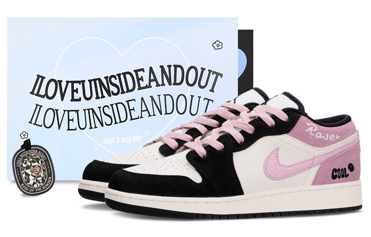 Кроссовки Air Jordan 1 Vintage Basketball Shoes Women's Low-top Black/pink/white, розовый
Кроссовки Air Jordan 1 Vintage Basketball Shoes Women's Low-top Black/pink/white, розовый