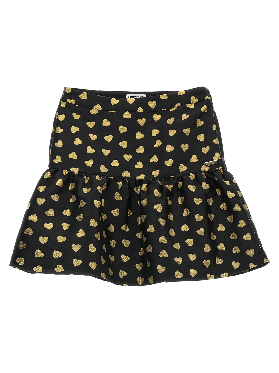 Юбка с воланами и сердечками MOSCHINO KID TEEN, мультиколор
Юбка с воланами и сердечками MOSCHINO KID TEEN, мультиколор